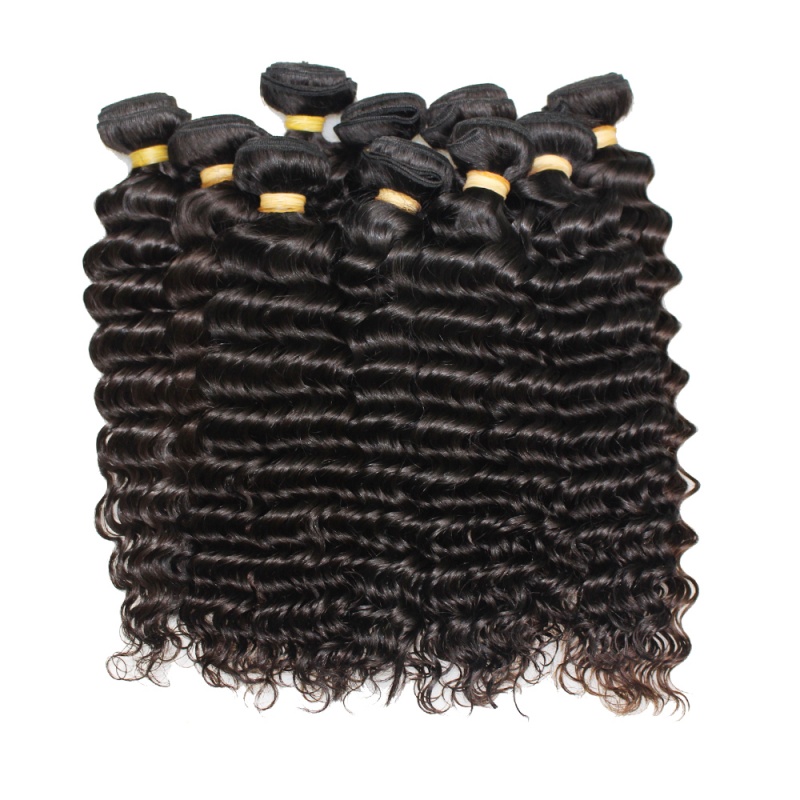 DHL Shipping Wholesale virgin hair Deep Wave 10pcs/lot -RDW10