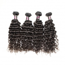 4 Bundles Virgin grade Elesis Virgin Hair New Product Water Wave Weave Virgin Hair-WW4