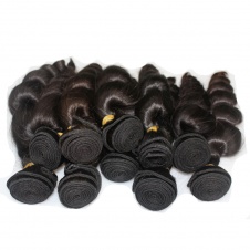 DHL Shipping Wholesale virgin hair Loose Curl 10pcs/lot  