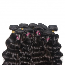 DHL Shipping Wholesale virgin hair Natural Wave 10pcs/lot  