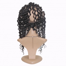 360 frontal deep curly full lace closure with Adjustment Band