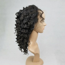Elesis Virgin Hair Top grade raw hair Customize Transparent lace 360 wig-TP360