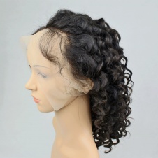 Elesis Virgin Hair Customize Transparent lace 360 wig