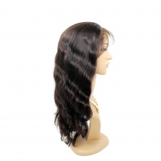 150% Density Full Lace Wig Human Hair  Brazilian Body Wave Virgin Hair lace Wigs with Baby Hair for Black Women