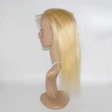 360Frontal blonde #613 Straight ear to ear frontal 