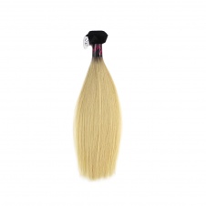 Elesis virgin hair darkroot blonde virgin hair 1b/613 straight hair extensions 1pcs 10