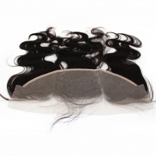 Swiss Transparent Lace/HD Lace 13 x 4 PrePlucked Frontal Brazilian Virgin Hair Body Wave Raw Hair-FB134