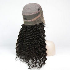 Elesis Deep Wave Human Hair Wigs 180% Density Lace Front Wigs Human Hair Pre Plucked 360 Lace Frontal Wig Brazilian Huma