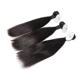 Elesis hair Cheap price Remy hair natural color #1b straight 3 bundles