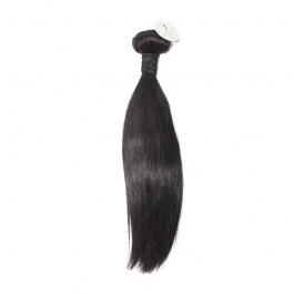 Elesis hair extensions Cheap price Remy hair natural color #1b straight 1bundle
