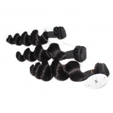 Elesis hair extensions 100% Remy Human hair Loose Curl affordable price natural color 