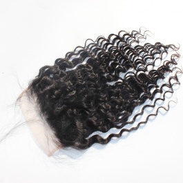 Elesis Remy Hair Closure 6x6 Deep wave closure