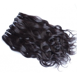 Elesis Remy Hair wet Wavy Natural Wave Natural Black 3bundles