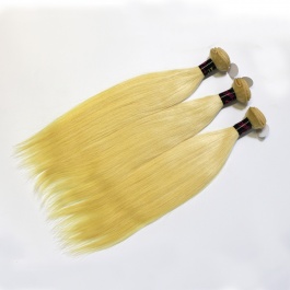Honey blonde straight 613color Raw hair 3 bundles-RST6133