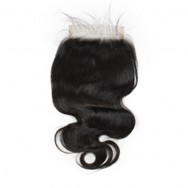 Elesis Virgin Hair Top Grade Body Wave Swiss Lace/Transparent Lace/HD Lace 5x5 Free Part Unprocessed Human hair Closure 