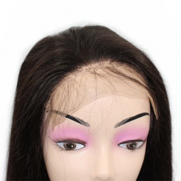 Elesis Virgin Hair Top raw grade customize wig unit 6x6 lace space closure wig full density wig-TP6x6