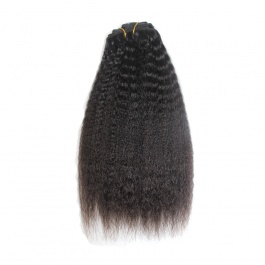 Elesis virgin hair 8 pattern hair style 10pcs set 160grams Virgin Remy Hair clip in 100% human hair-clip6