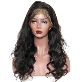 Elesis Virgin Hair lace frontal wig loose body wave preplucked natural hairline baby hair