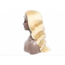 Elesis virgin hair Top raw grade hair 613 blonde customize wig 13x4 lace frontal wig-TB13x4