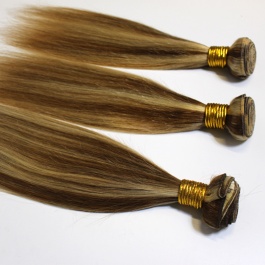 Elesis Virgin Remy Hair  Highlight  P8/613 Color Straight  Brazilian Human Hair 3 Bundles-ST8613