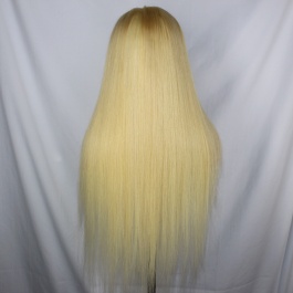 Elesis virgin hair Top raw grade hair 613 blonde customize wig 13x4 lace frontal wig-TB13x4