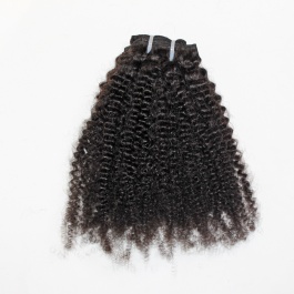Elesis virgin hair Top1 Raw hair 8pcs set 140grams  clip in hairextensions-Clip5
