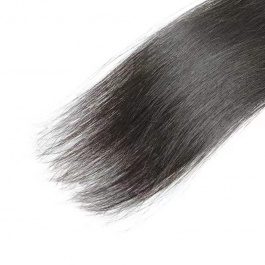 Natural black Straight virgin remy hair tape in extensions 40pieces-Tape01