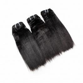 Elesis Virgin hair New Product Coarse Raw Yaki Straight  hair 3 bundles deal raw hair