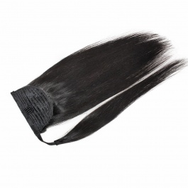 Elesis Top Grade raw hair wrap around clip ponytail-PT04