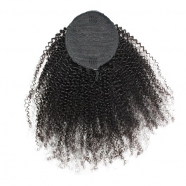 Elesis Top Grade raw hair drawstring clip ponytail-PT05