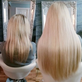 Elesis Virgin Hair double drawn virgin hair I-tip straight color #27/613 highlight hairextensions 100grams-Dtip4