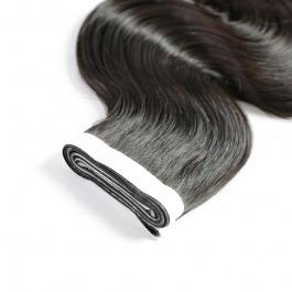 Elesis Virgin Hair Long Tape Hair Weft Bodywave Virgin remy tape in extensions