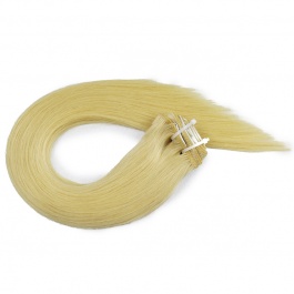 Elesis Virgin hair raw hair color #613 Blonde clip in Straight  extensions 120grams full 8pcs/set