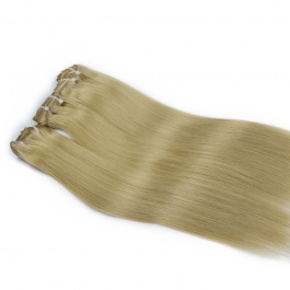 Elesis Virgin hair raw hair color #18 clip in Straight  extensions 120grams full 8pcs/set