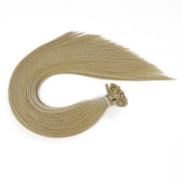 Elesis Virgin Hair Straight Flat tips Raw hair extensions k-tips brown hair color #18 100grams