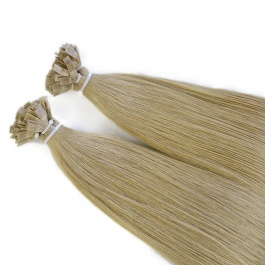 Elesis Virgin Hair Straight Flat tips Raw hair extensions k-tips brown hair color #18 100grams