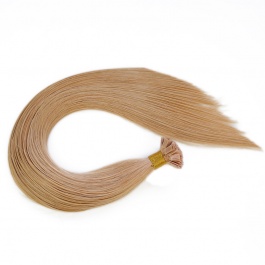 Elesis Virgin Hair Straight Flat tips Raw hair extensions k-tips brown hair color #27 100grams