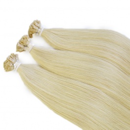 Elesis Virgin Hair Straight Flat tips Raw hair extensions k-tips brown hair color #22 100grams