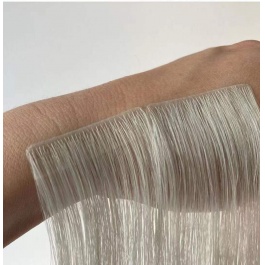 Eelsis Virgin Hair Invisible Tape in hair extensions  skin weft seamless top grade Straight raw hair customize 100grams