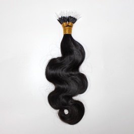Elesis Virgin Hair Body Wave Elastic Nano Ftips hair extensions Virgin Remy Hair 100grams