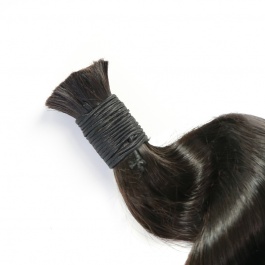 Elesis Virgin hair bulk hair for fusions no bead extensions for braids Loose wave Virgin Remy hair 