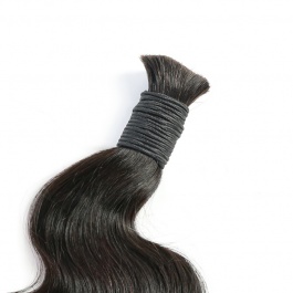 Elesis Virgin hair bulk hair for fusions no bead extensions for braids body wave Virgin Remy hair 