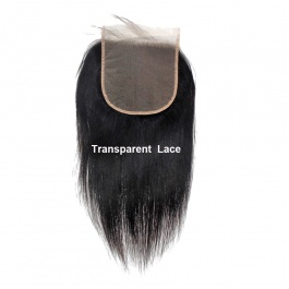 Elesis Virgin Hair Top grade raw hair 7x7 free part Lace Straight closure-RC7x7ST