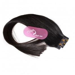 Elesis Virgin Hair Straight Raw Hair Long Tape Weft Hair extensions 