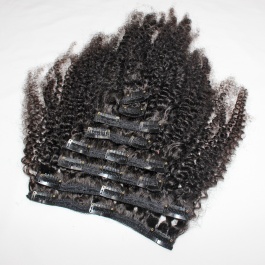 Elesis virgin hair Classic Lace Clipin 120grams 8pcs set top Raw Hair Extensions
