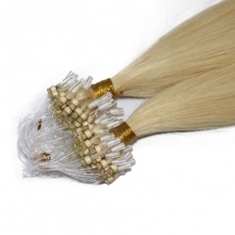 Elesis Virgin Hair Microlinks Extensions  613 Blonde Virgin Remy Straight Extensions 100grams