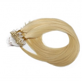 Elesis Virgin Hair Microlinks Extensions  613 Blonde Virgin Remy Straight Extensions 100grams