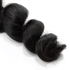 Hot Selling Virgin Grade Human Virgin Hair Loose Curly 3 Bundles 300g