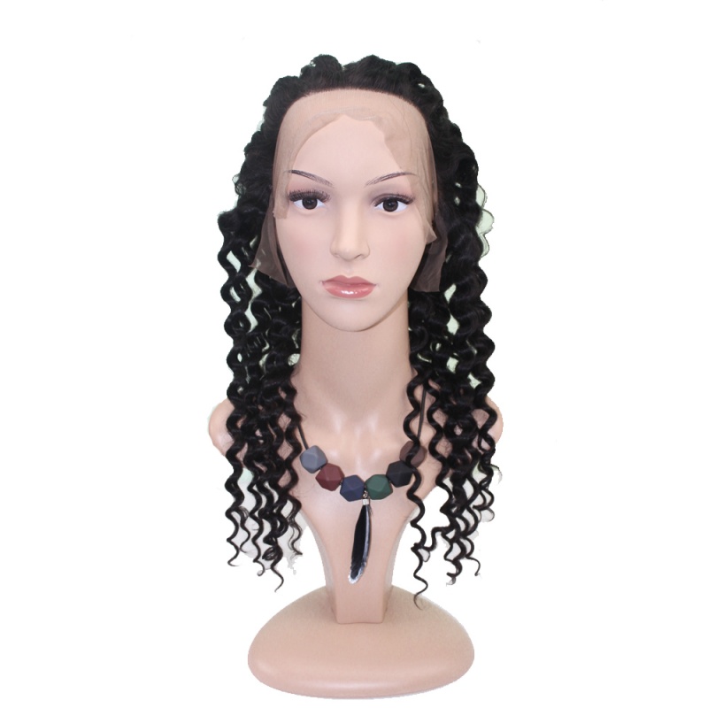 360 frontal deep wave full lace closure with Adjustment Band