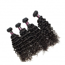 4 Bundles Virgin grade Elesis Virgin Hair New Product Water Wave Weave Virgin Hair-WW4